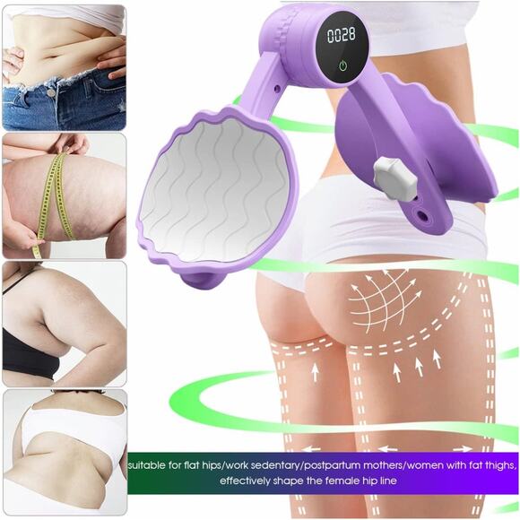 Purple Shell Design Exercise Machine With Counter - Picture 7 of 11